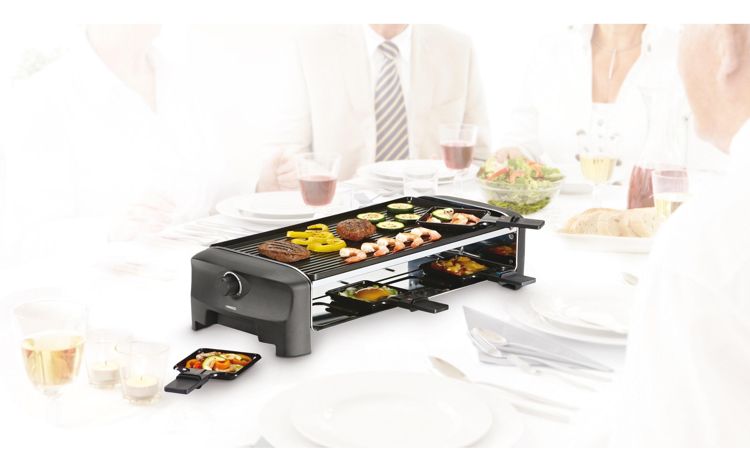 Racletteofen für 8 PersonenRaclette 8 Grill und Teppanyaki Party