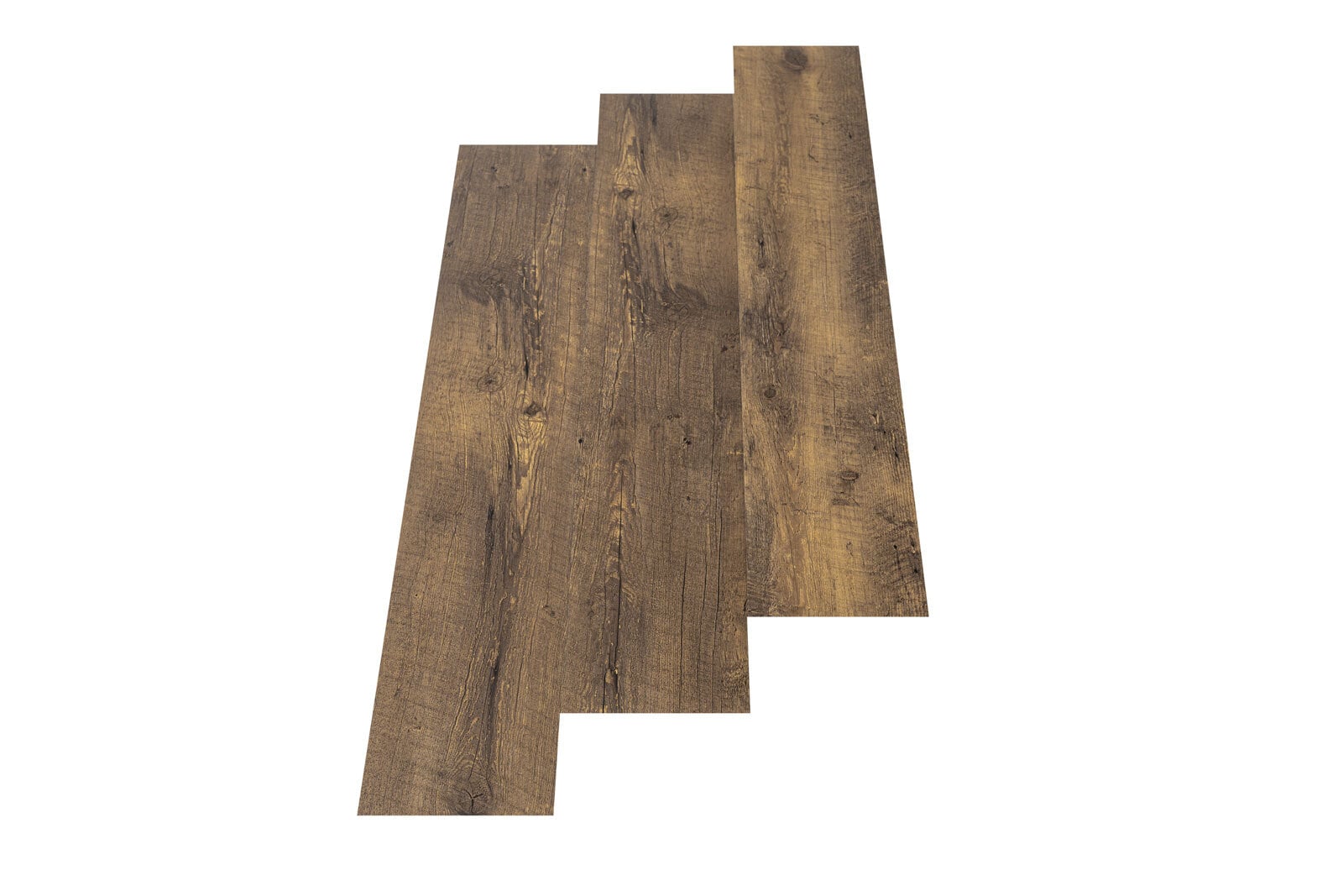 Designplanke Rustikal braun Selbstklebend - 32 Planken - 4,46 m²