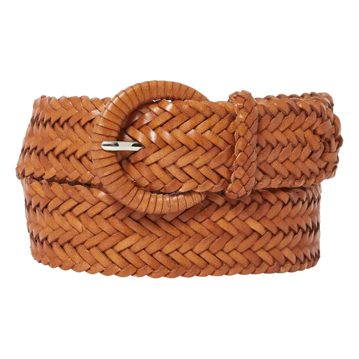 Dragon Diffusion Ceinture tressée 4 cm | Naturel