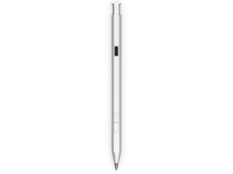 HP Eingabestift Tilt Pen MPP 2.0 3J123AA Silber HP Eingabe-Stift mit verbesserter Technik und langer Akkulaufzeit