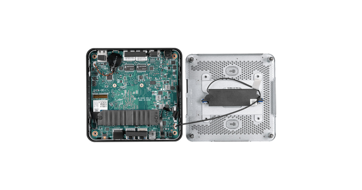 MSICubi NUC AI+ 2MG-002EU pc-systeem  (Zwart | Core Ultra 7 258V | Arc Graphics 140V | 32 GB | 1 TB SSD)