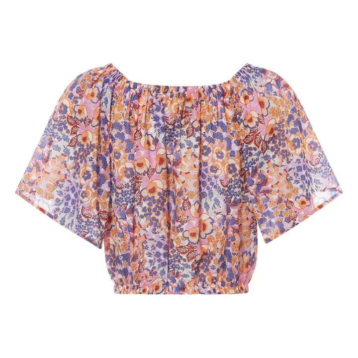 Indee Blouse Courte Paschi | Rose bonbon