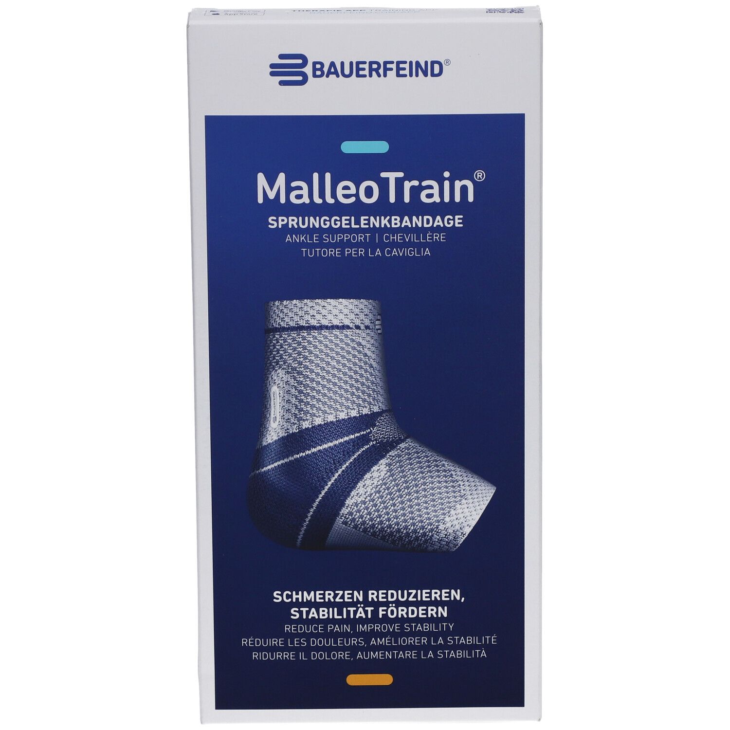 MALLEOTRAIN Sprunggelenkbandage Größe 6 rechts Titanium