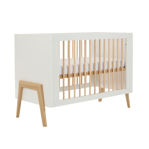 TWF Babykamer Larvik 3-delig Ledikant 60 x 120 - Commode 3 Laden - Hanglegkast