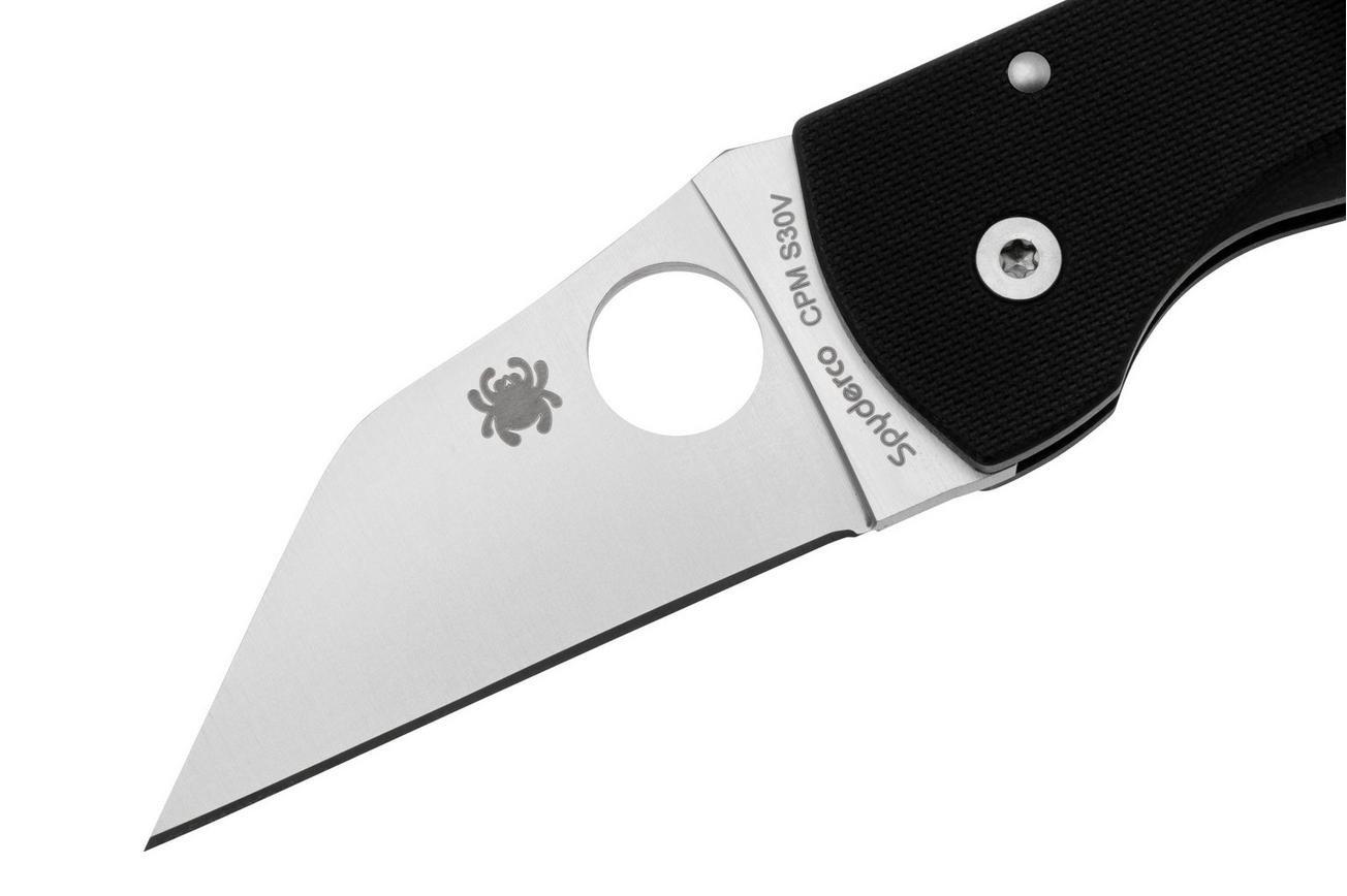 Spyderco MicroJimbo C264GP Black G10, zakmes, Michael Janich design