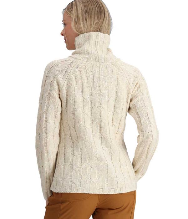 Baylands Cable Turtleneck Women sweater