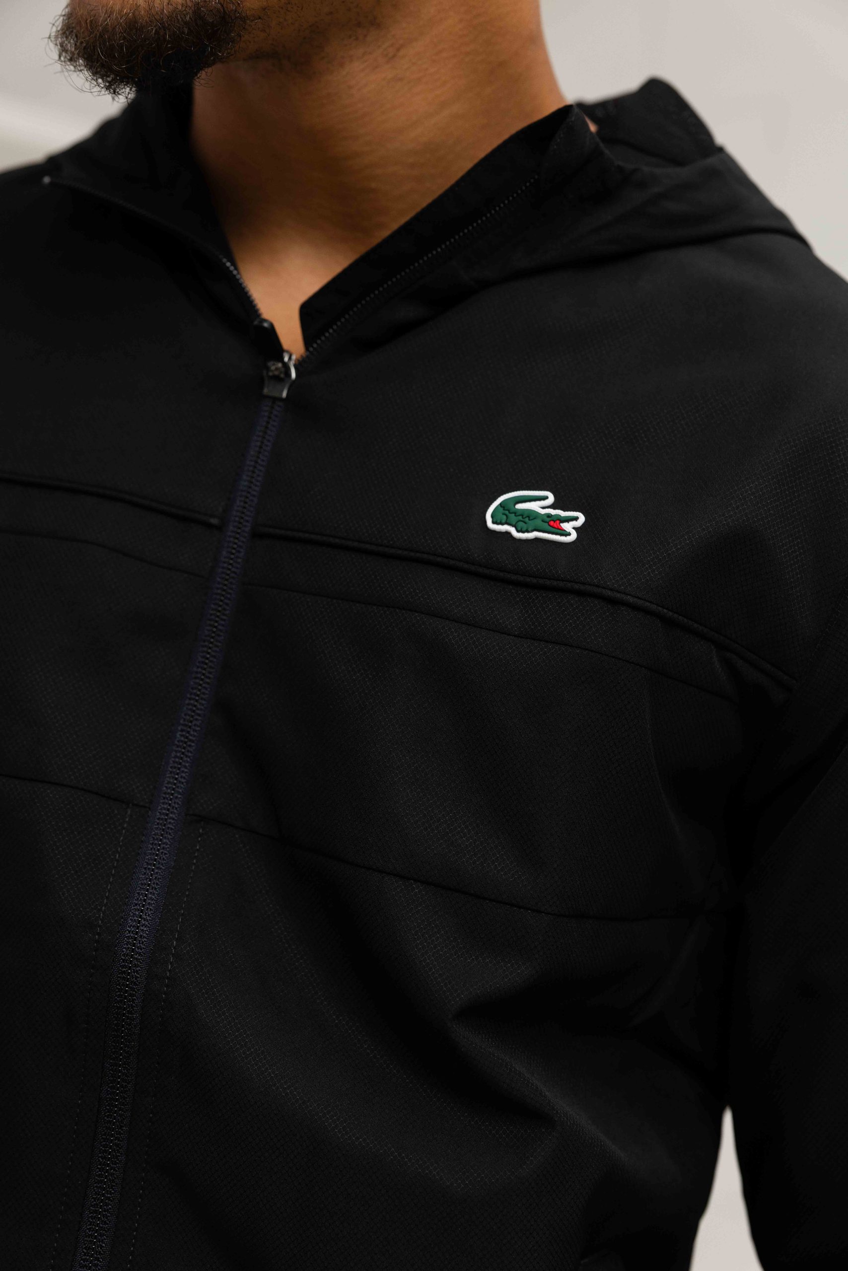 Lacoste Diamond Trainingspak Heren Zwart