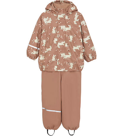 CeLaVi Regnt?j m. Fleece - Tawny Brown
