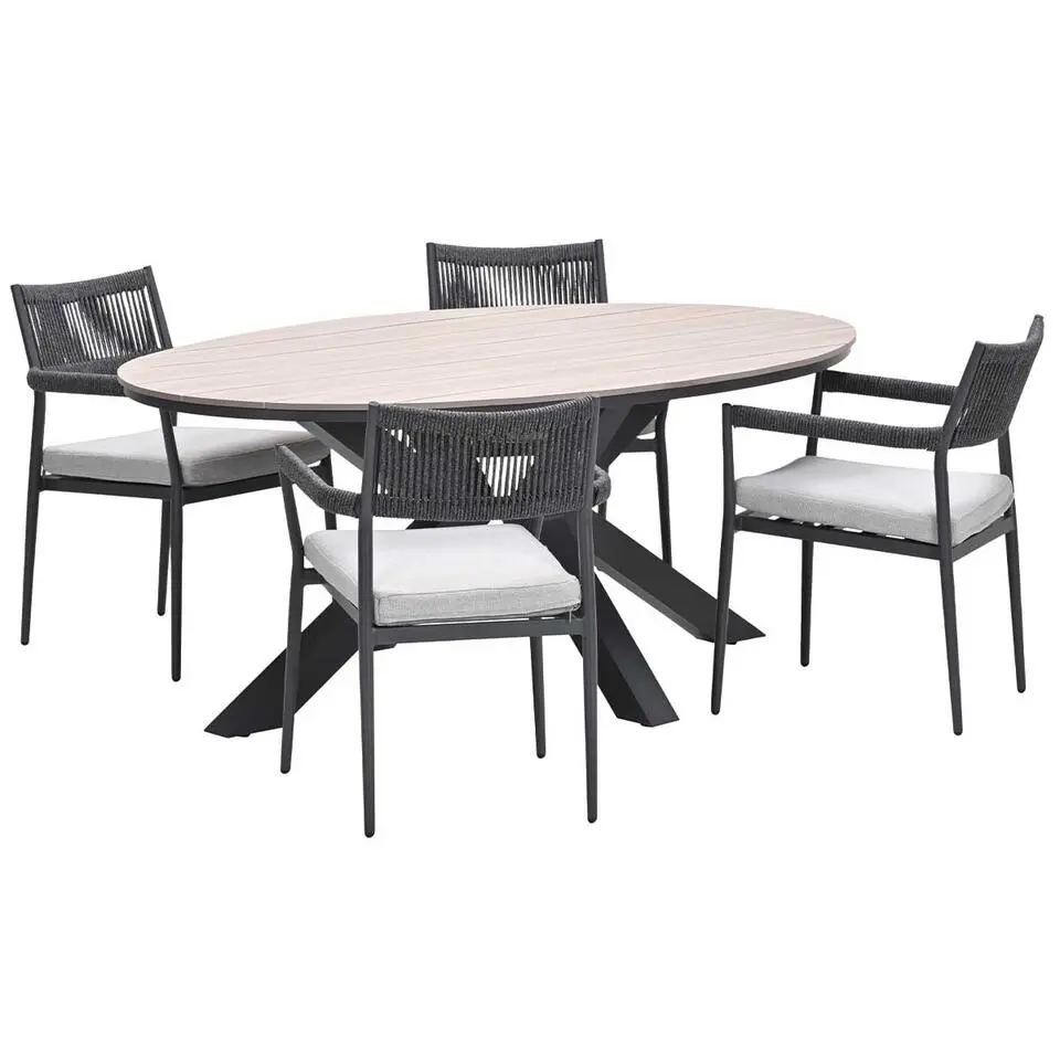 Garden Impressions Tineo - Tulli tuinset 5-delig 180x115 cm