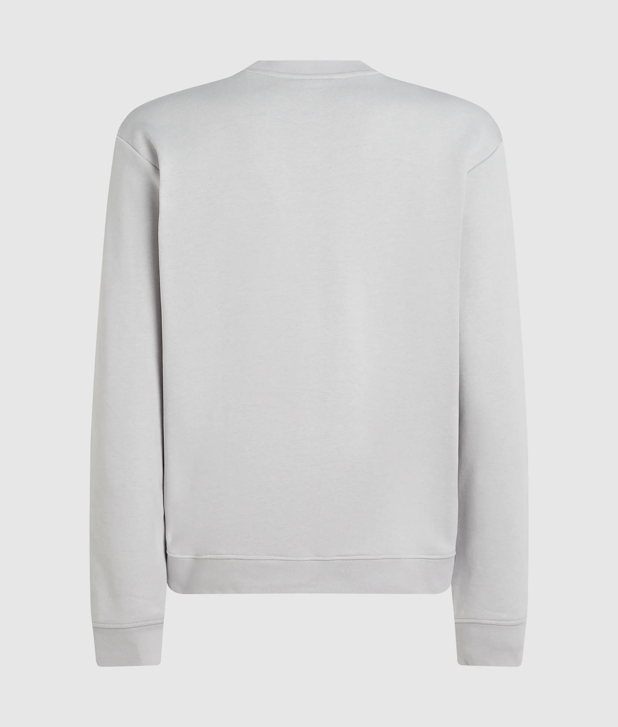 Sweater met monogram-patch