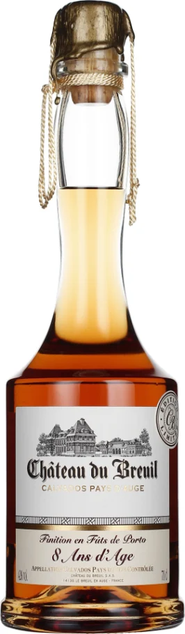 CHATEAU DU BREUIL 8ANS FINITION FÛTS DE PORTO CALVADOS 70CL