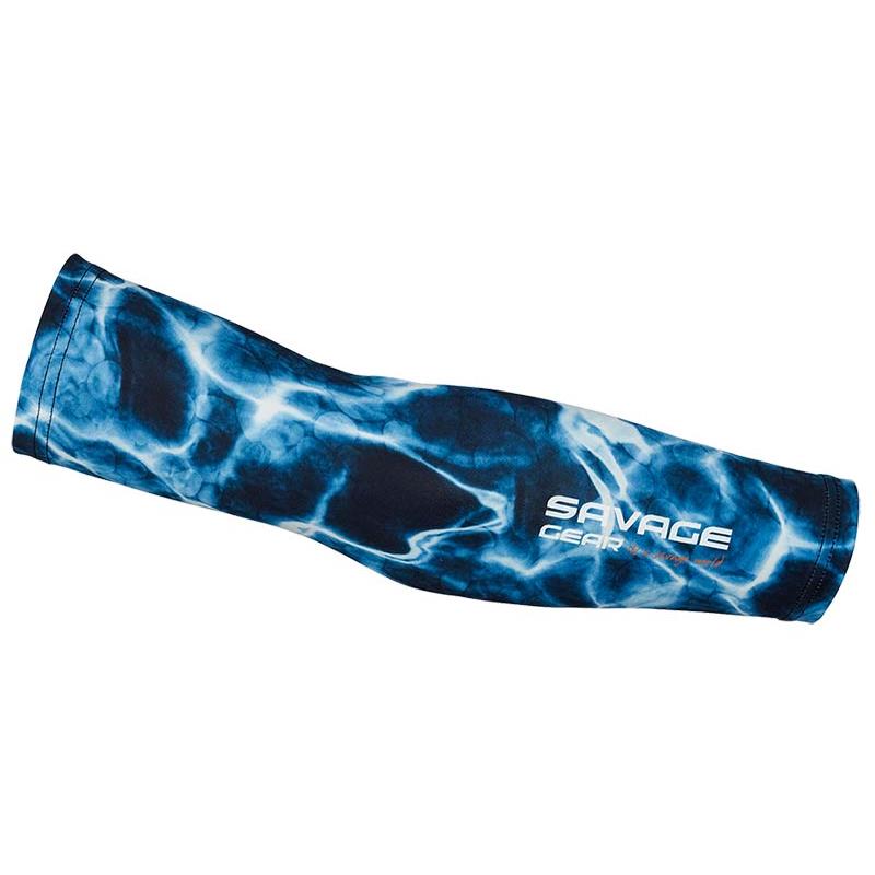 Manches Longues Homme Savage Gear Uv - Bleu
