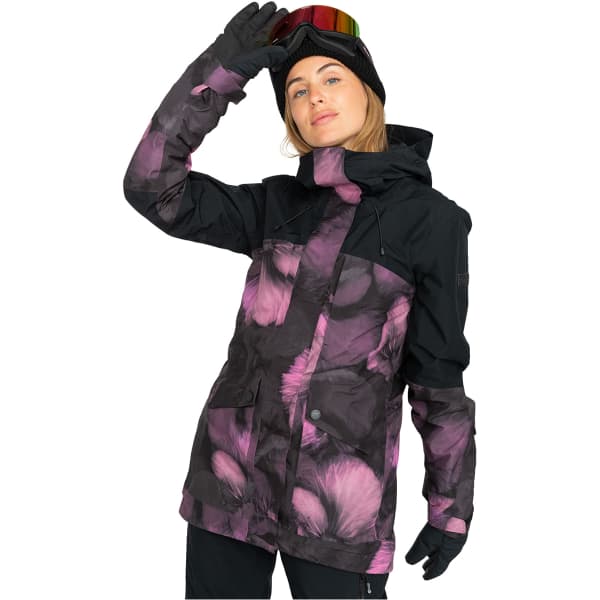 Veste de ski ROXY GORE-TEX GLADE JKT TRUE BLACK PANSY PANSY