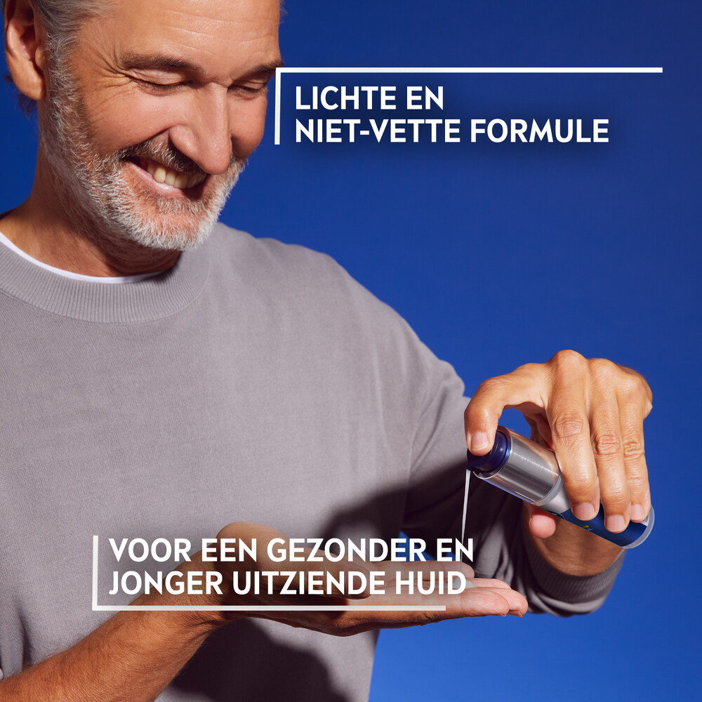 3x Nivea Men Hyaluron Hydraterende Anti-Age gezichtsgel 50 ml