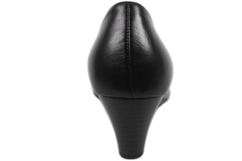 GABOR KLASSISK SORT SKIND PUMPS