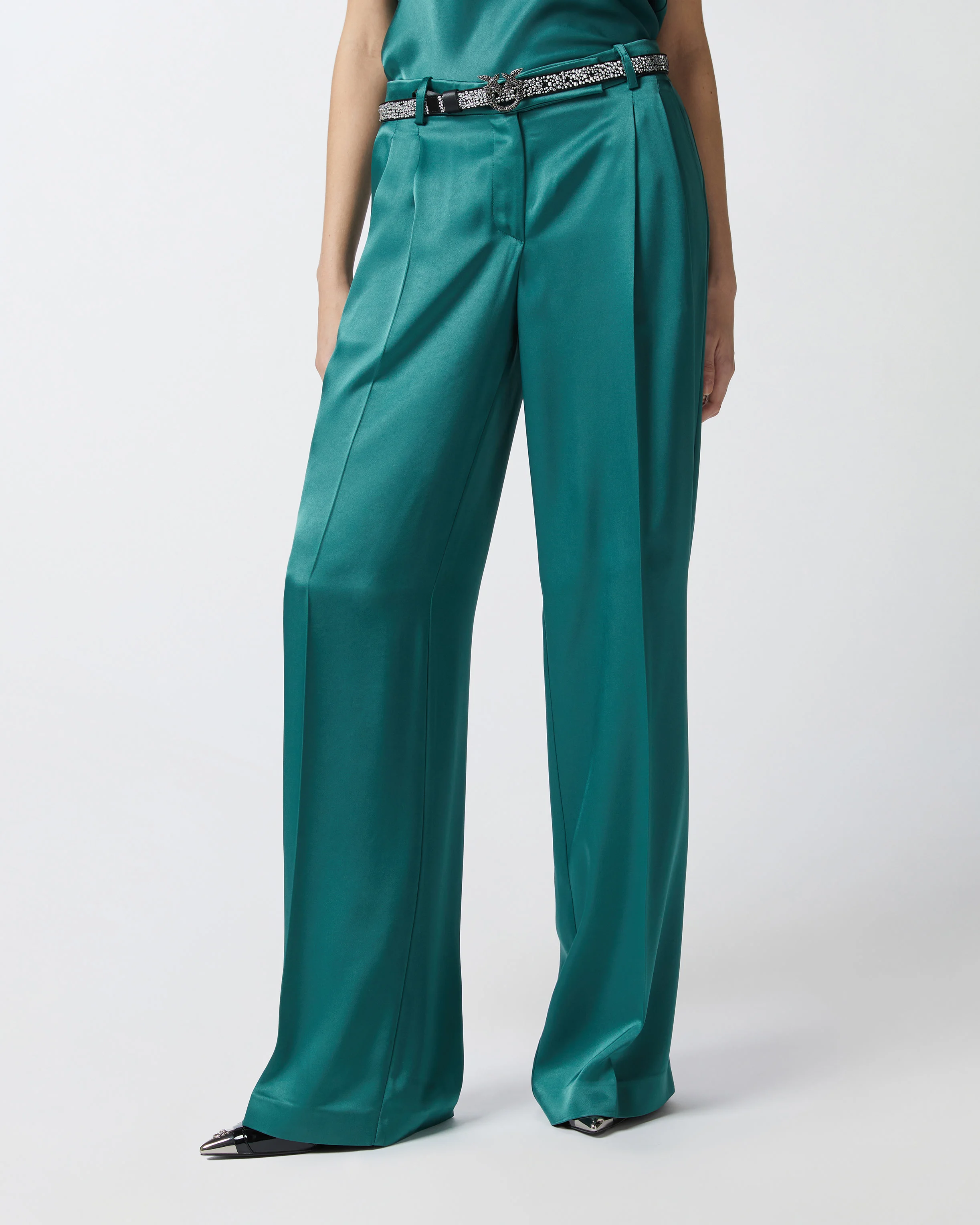 Pantalon couture | Vert
