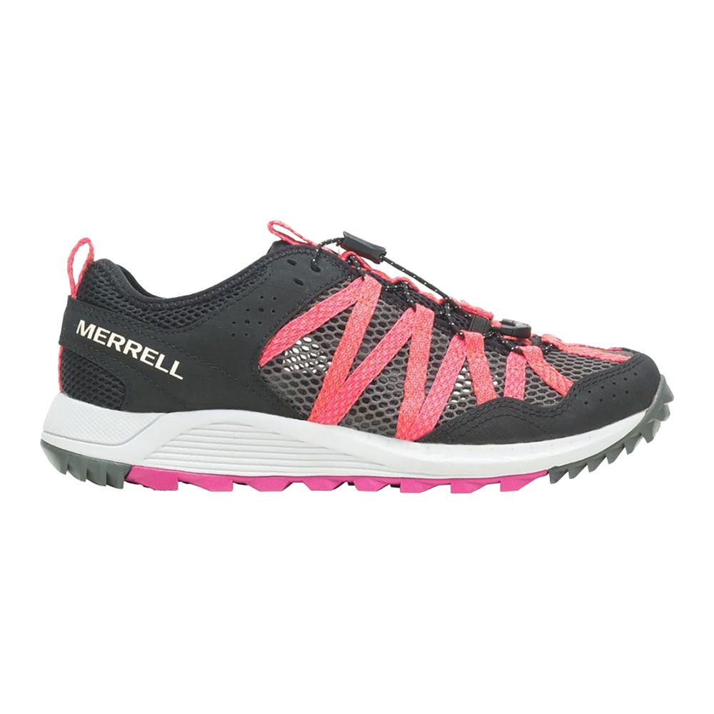 Merrell WILDWOOD AEROSPORT - Chaussures randonné Femme black hi c