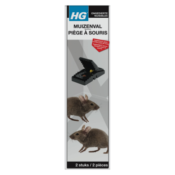 HGX muizenval 2 stuks