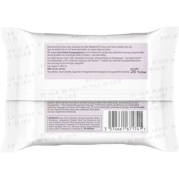 Extra Sanfte Reinigungstücher mit Aloe Vera