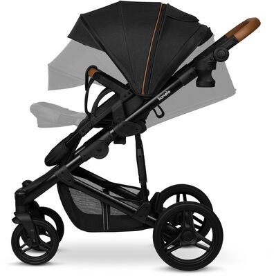 Lionelo MARI TOUR 2-in-1 Duovogn, Black Onyx