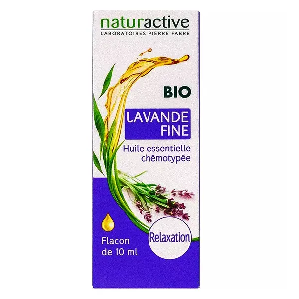 Óleo Essencial de Lavanda Orgânica Fina Naturaactive 10ml