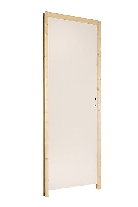 Bloc-porte Exmoor prépeint H.204 x l.73 cm, poussant gauche