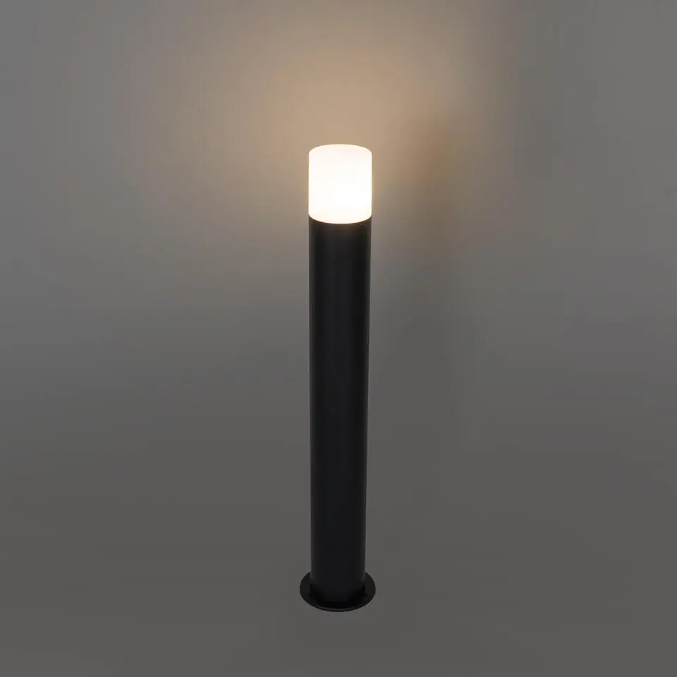 Qazqa staande buitenlampen odense zwart e27
