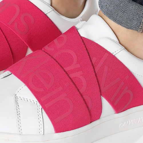Baskets Femme Classic Cupsole 0911 White Raspberry Sorbet