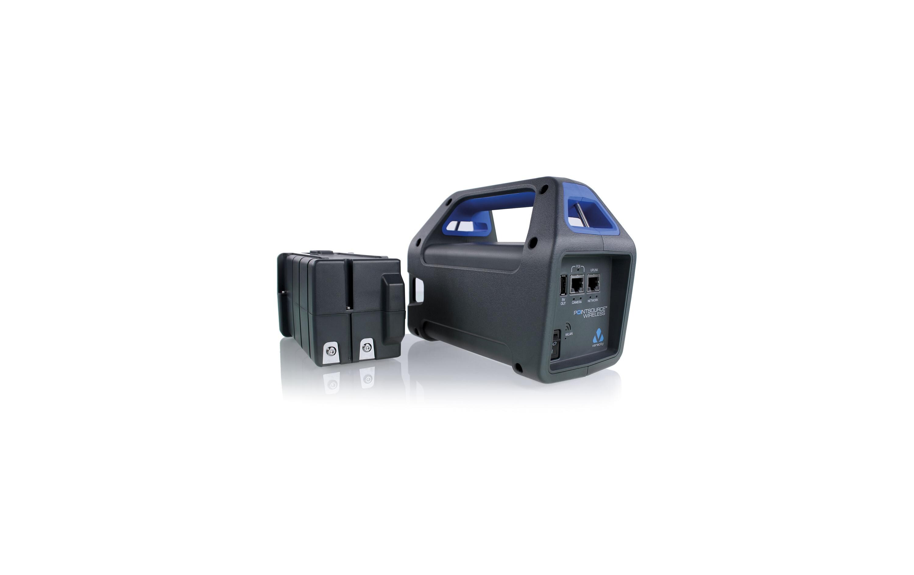 Installationswerkzeug POINTSOURCE Wireless<br>Batteriebetriebener POE-Injektor und drahtloses IP-Installationswerkzeug