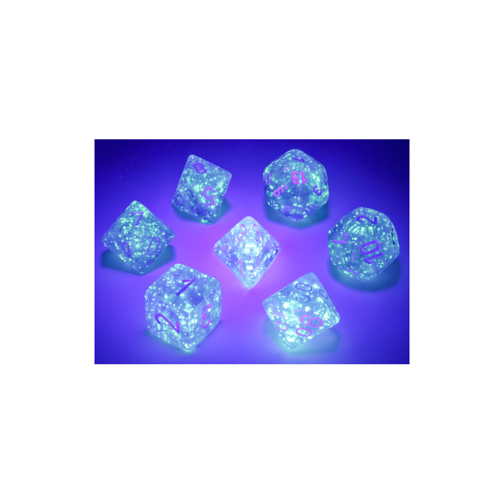 Set de 7 Dés JDR Chessex : Borealis
