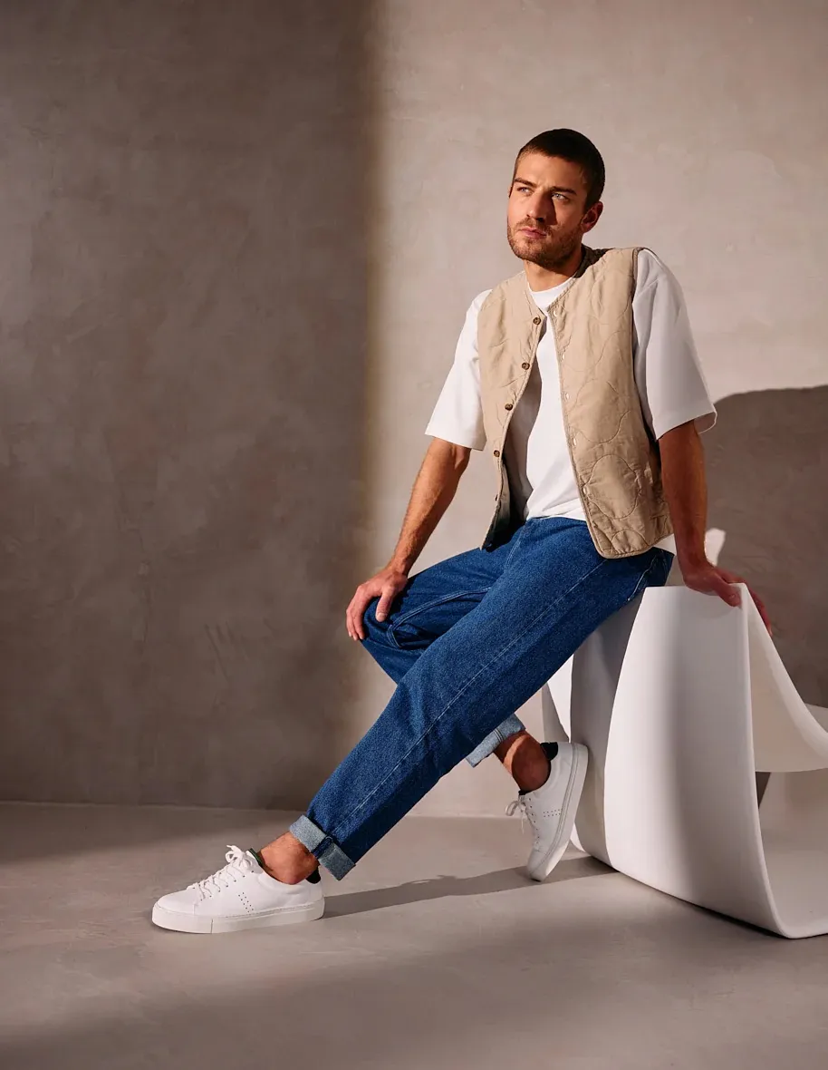 Baskets basses Gabin M.Moustache