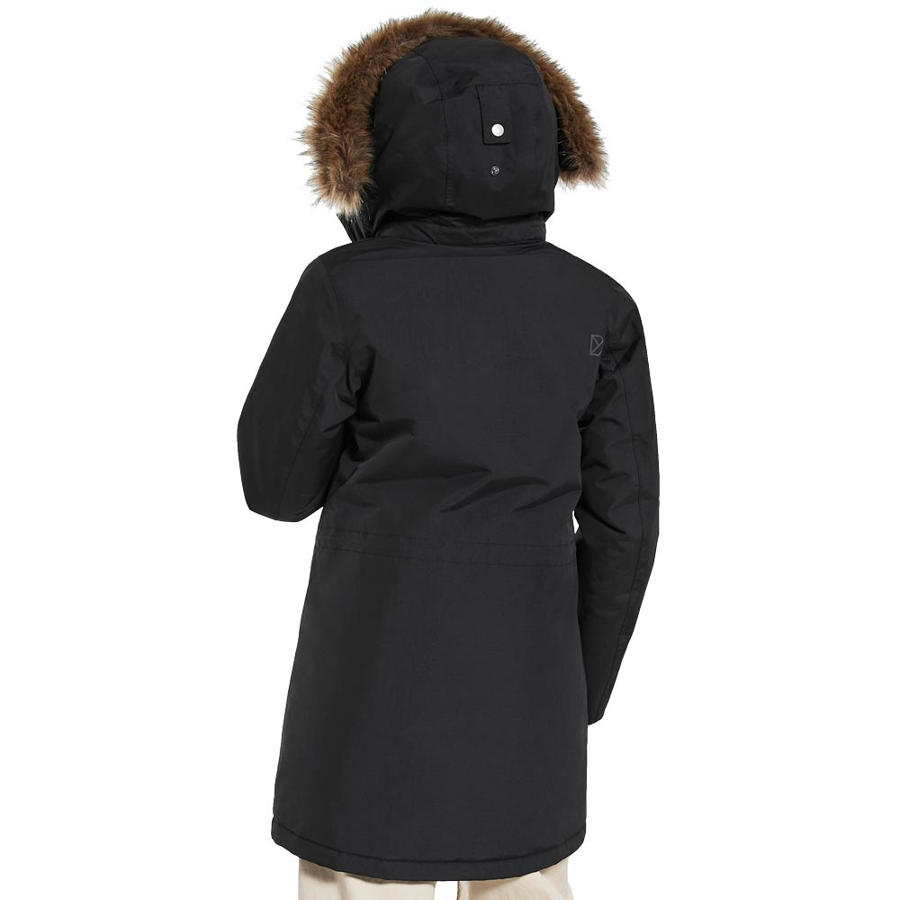 Didriksons Arina Parka Mädchen schwarz