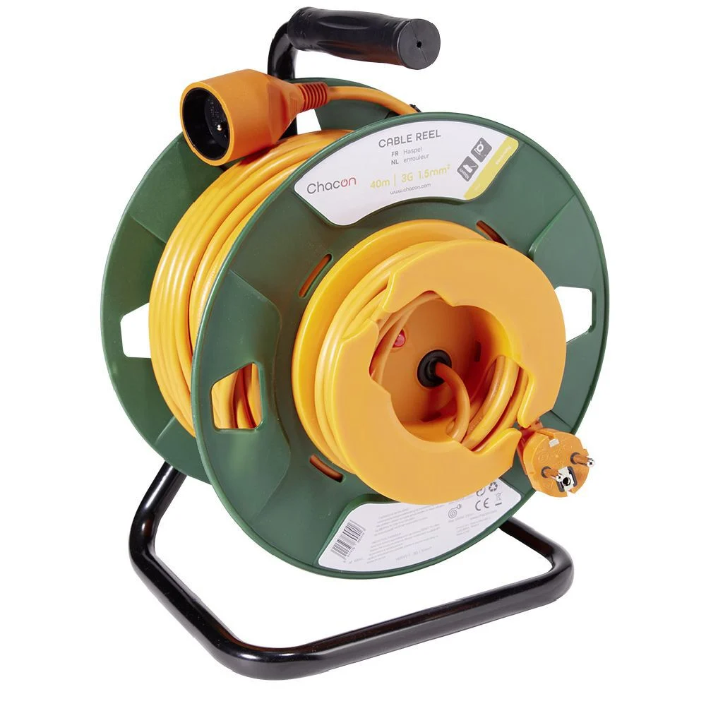 Enrouleur de jardin 40m vert