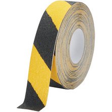Bande antidérapante Duraline® Grip+ Color, jaune/noir - Rouleau 15 mètres