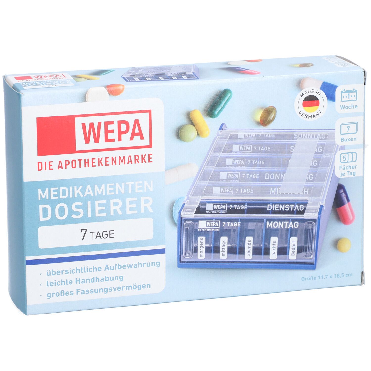 WEPA 7 Tage Wochenmagazin blau