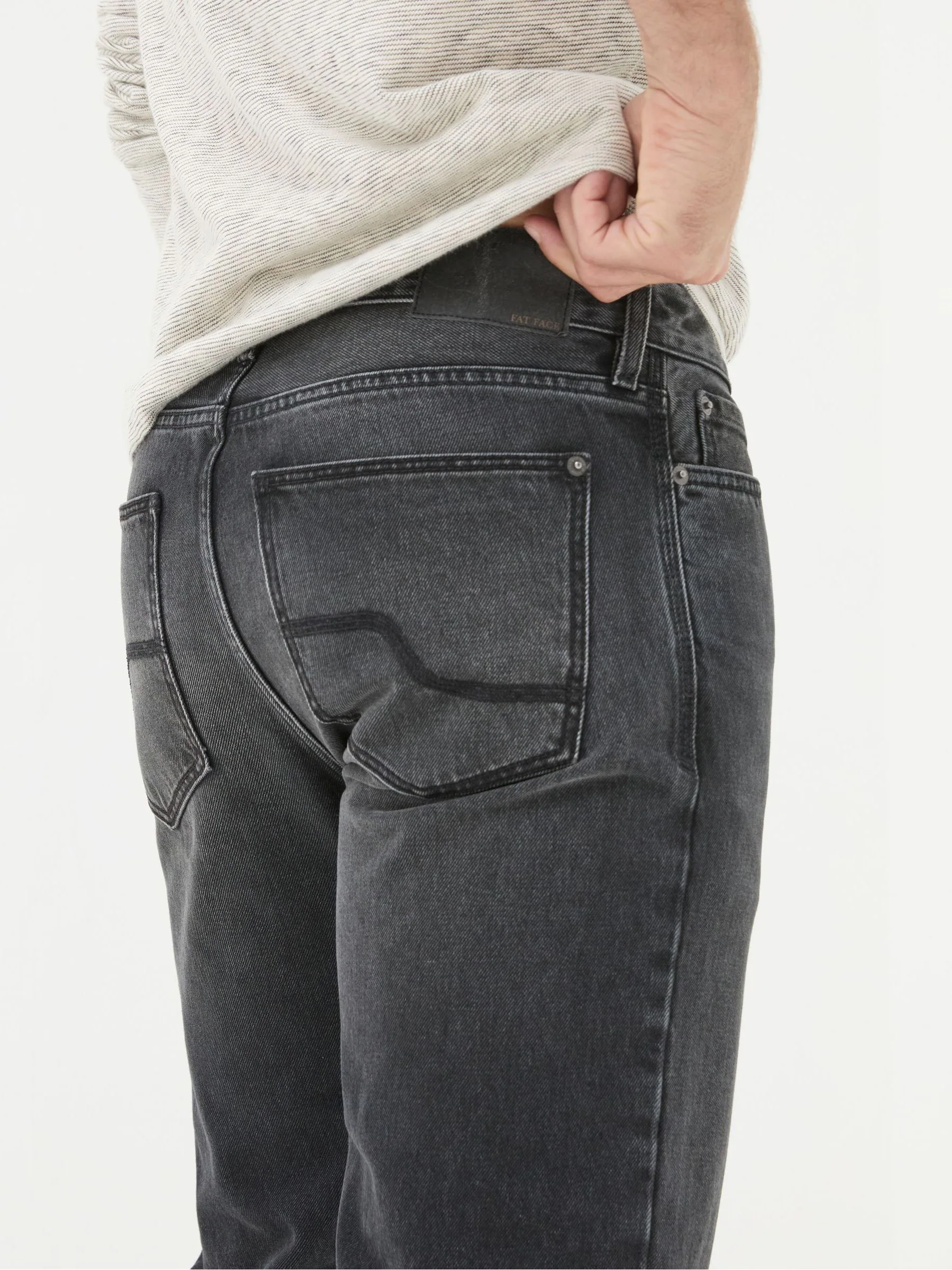 Zwarte wassing - FatFace-jeans
