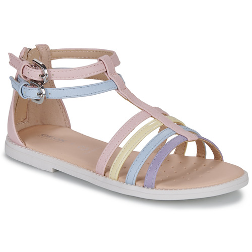 Geox - J SANDAL KARLY GIRL Rosa / Azul / Malva