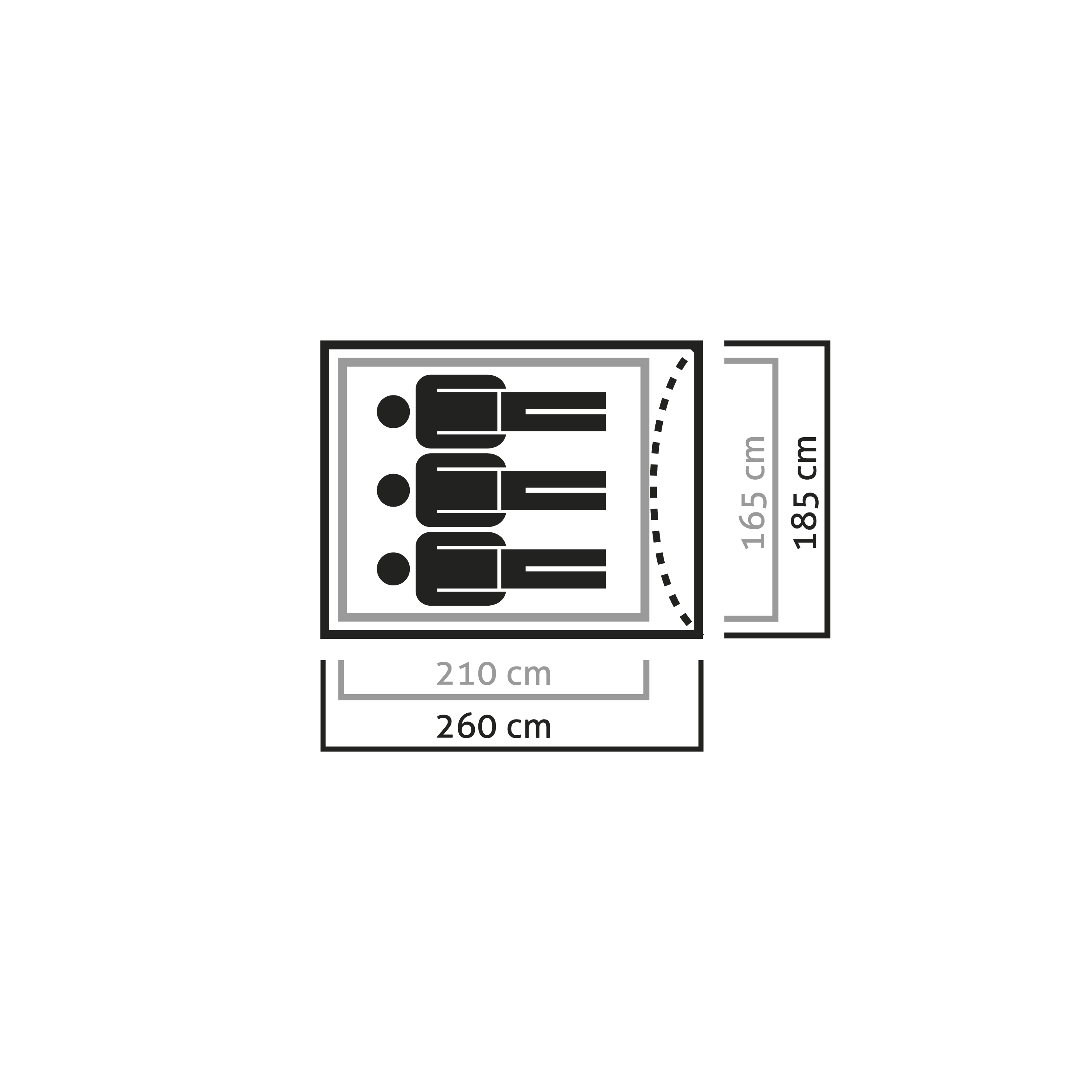 Litetrek Pro III Zelt
