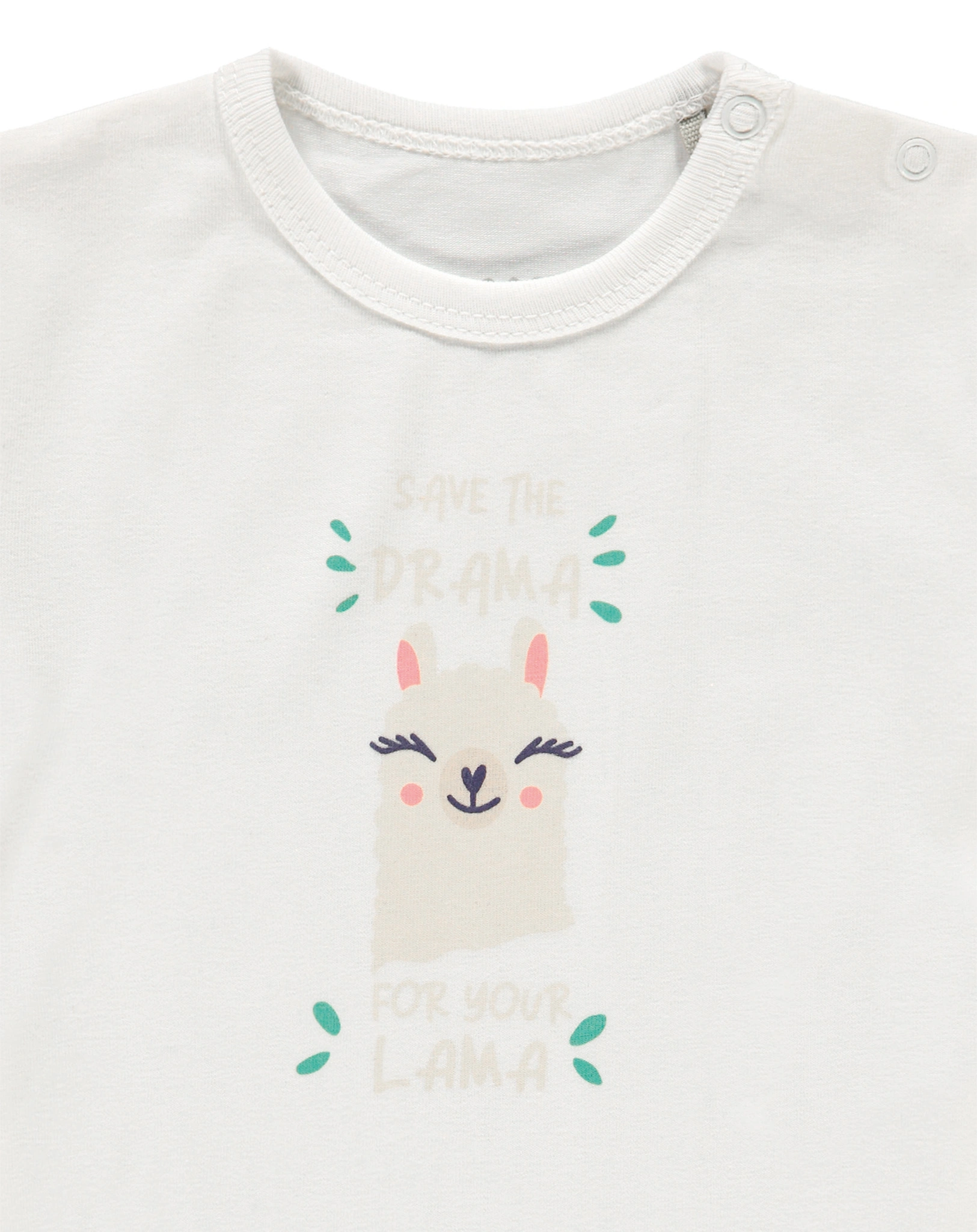 T-Shirt LAMA in snow white