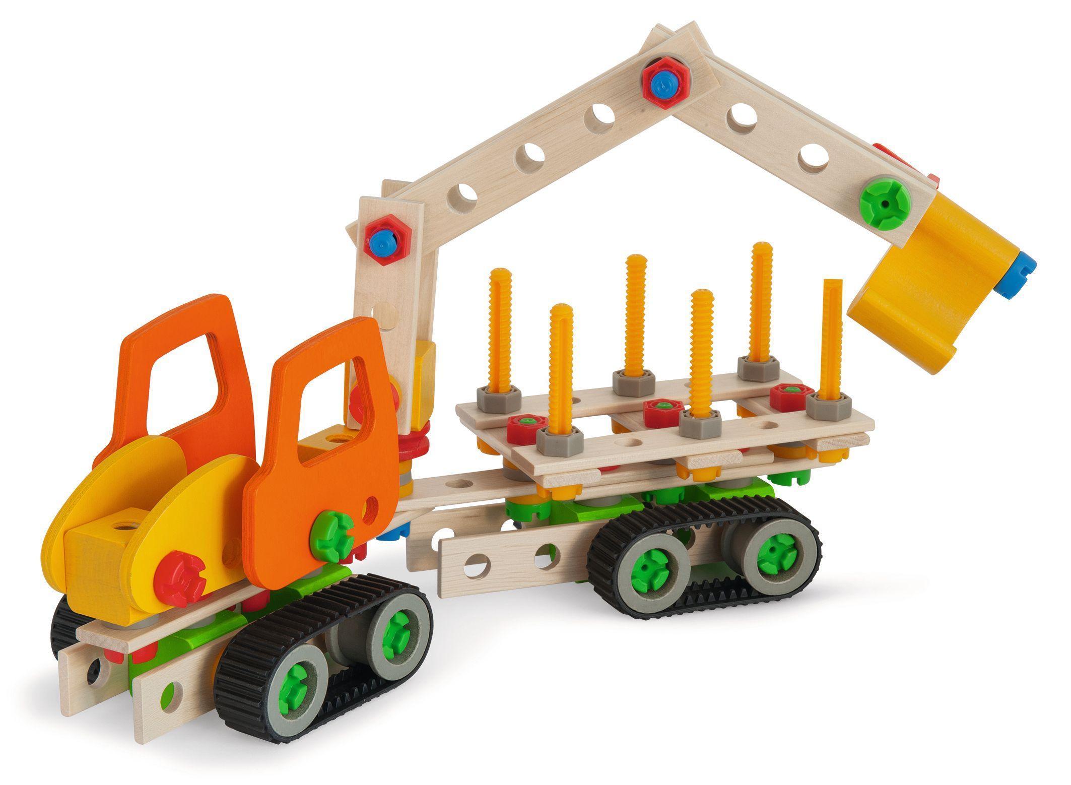 Holz-Bausatz CONSTRUCTOR – RAUPENBAGGER 170-teilig