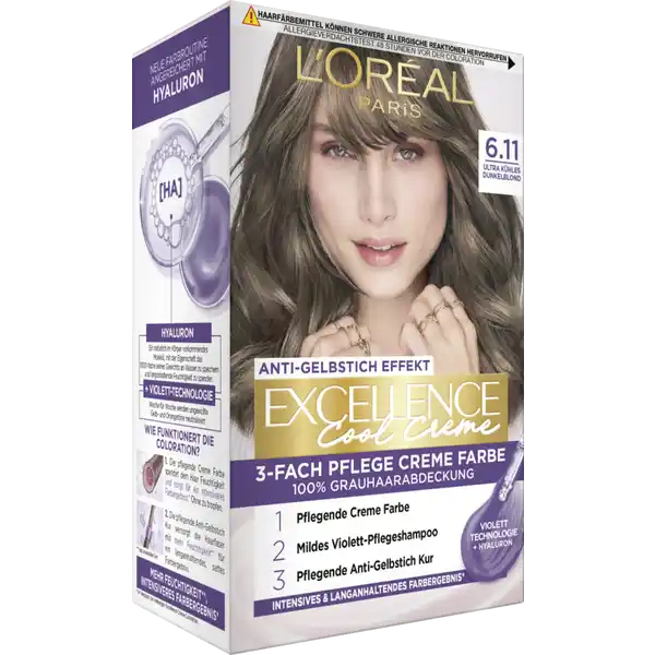 Cool Creme 6.11 Ultra kühles Dunkelblond