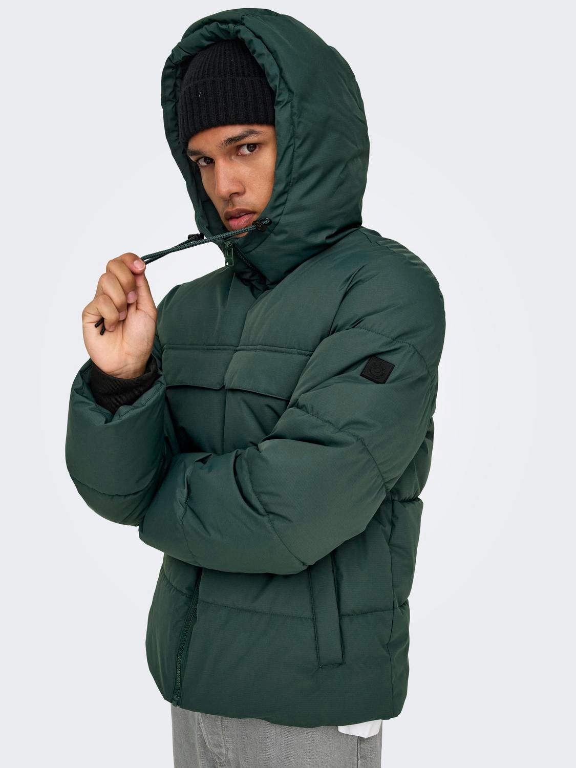 ONSELIJAH Jacke Darkest Spruce