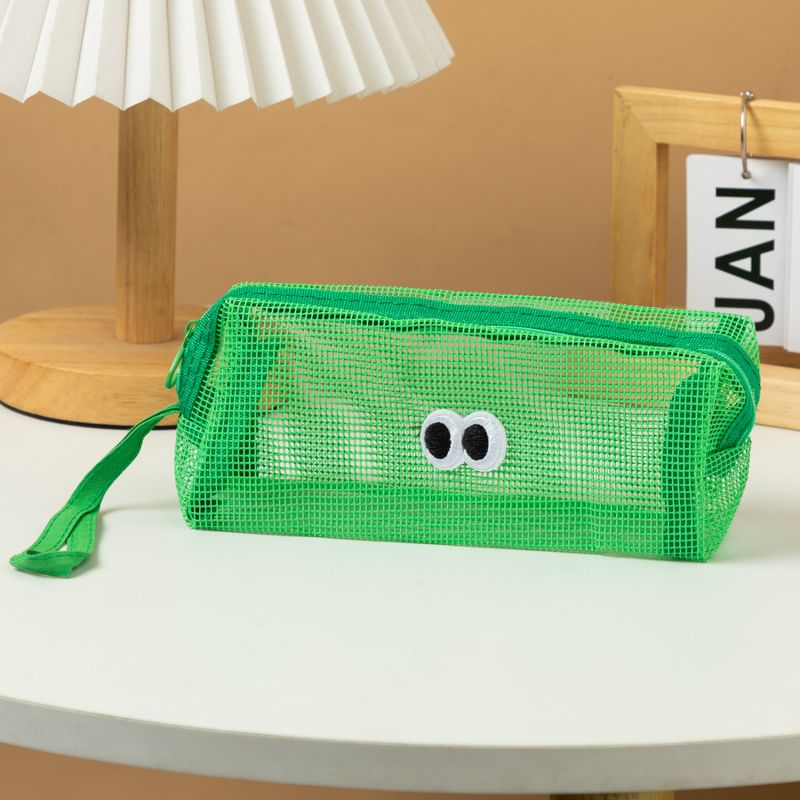 Parundele - Cartoon Eye Mesh Etui