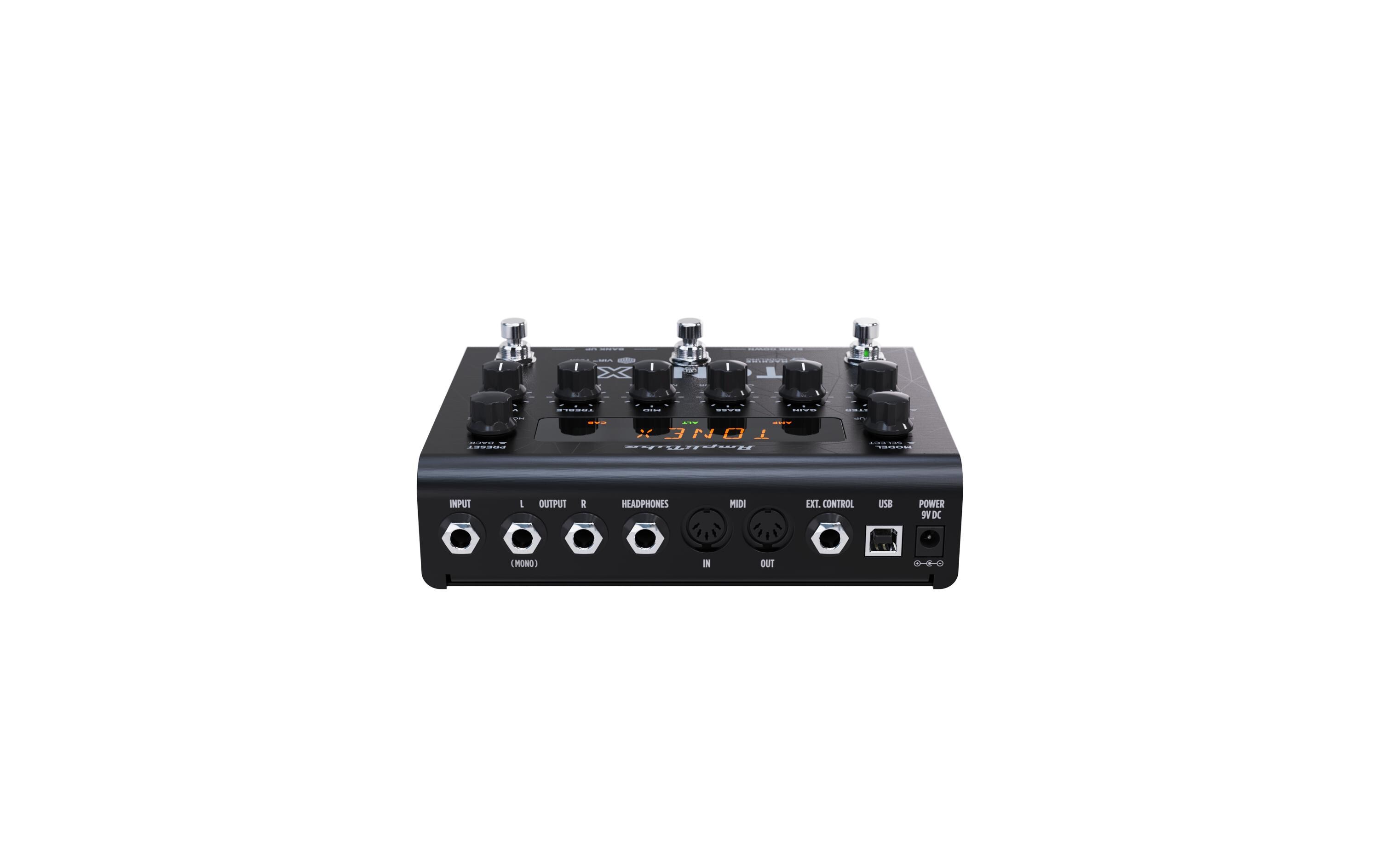 Pedal ToneX<br>KI-maschinenmodellierte Töne live auf der Bühne