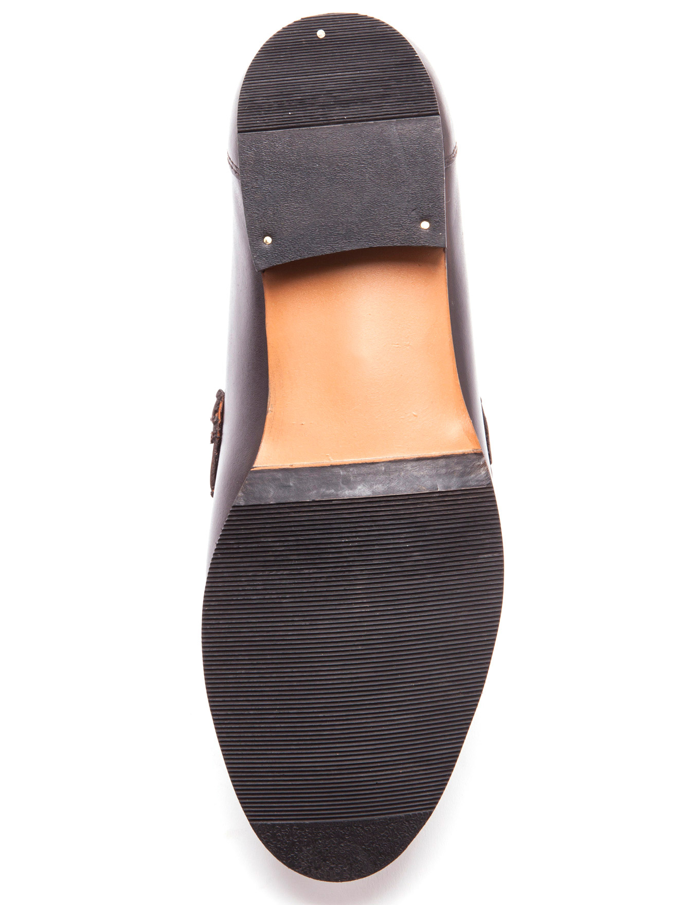 Mocassins cuir grande largeur
