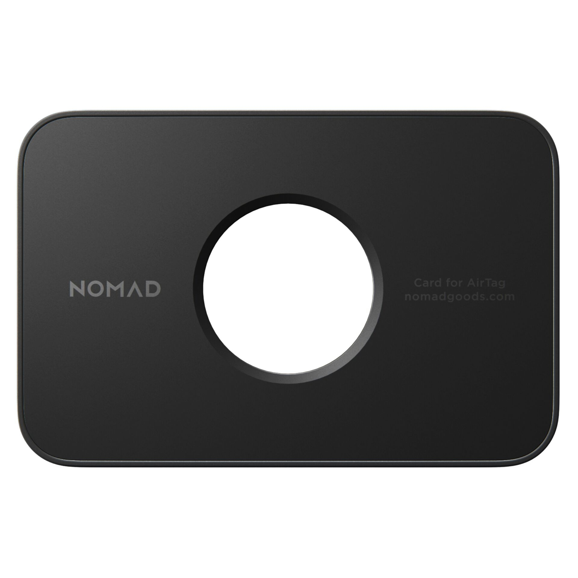 Apple AirTag Hardcase Hülle in Kartenform (NM01101185) - Schwarz