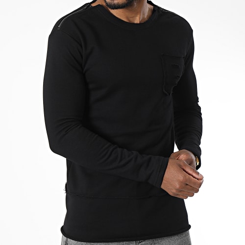 Tee Shirt Manches Longues WS016 Noir