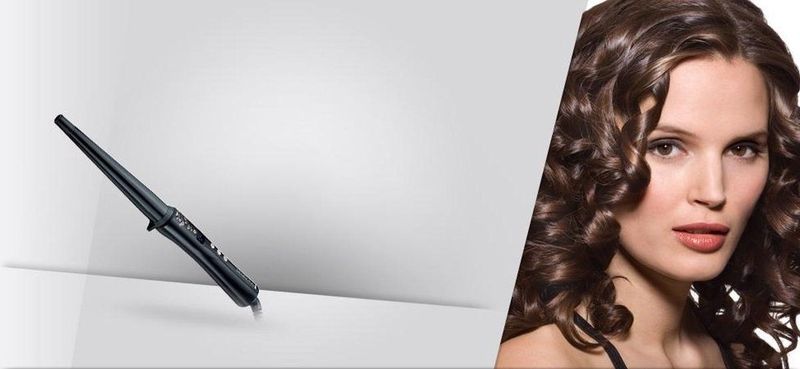 Remington - Pearl Krultang - CI95 - Zwart - Keramische Coating