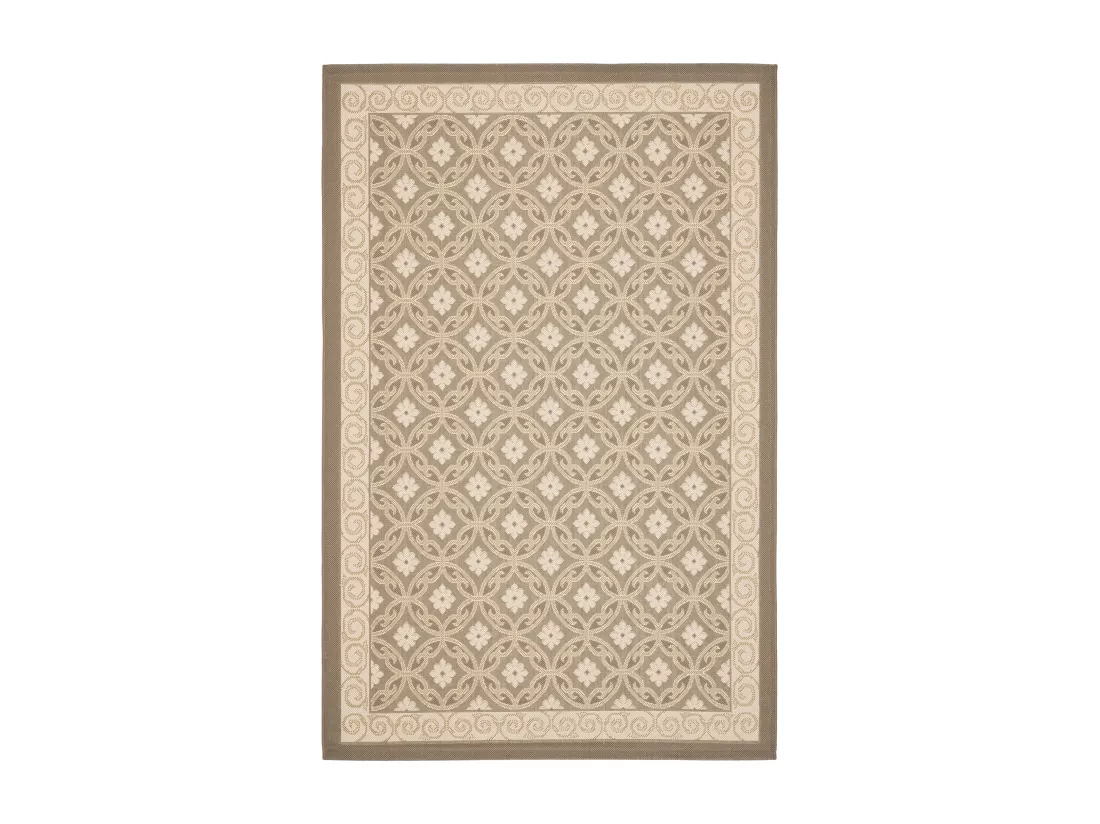 Tapis Beige & Beige 122 X 170 cm - Theodore