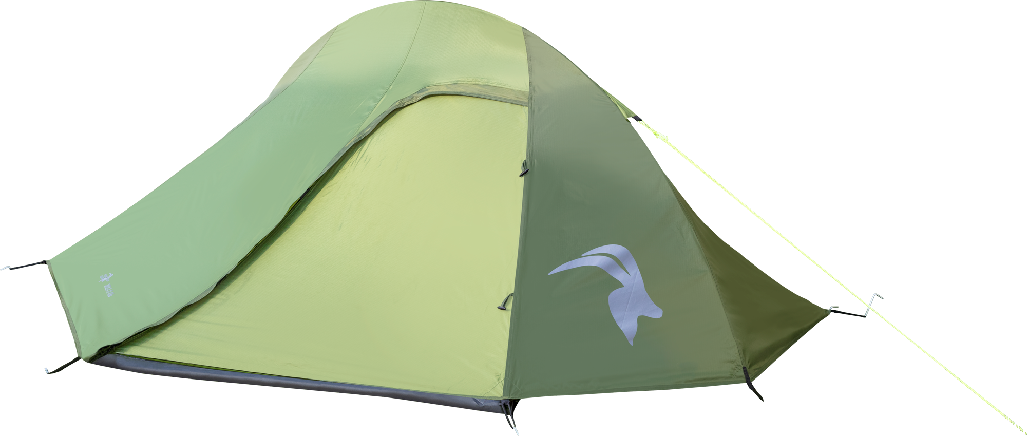 Mountain Guide Nola II Alu Trekkingzelt dunkelgrün für 2 Personen